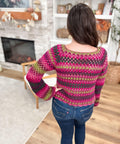 Old Town Granny Stitch Sweater Pattern + Video Tutorial